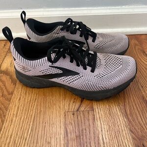 Brooks Revel 5 Purple Black Womens Running Walking Shoes Size 8.5